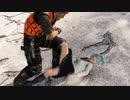 【DOA6 ryona】制服NiCO にバイマンが足関節攻撃