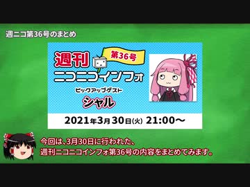 【ゆっくり解説】ニコ生の高画質化に向けたテスト放送はじまる！【週ニコ #36 まとめ】