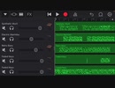 .(クラゲ) iPhoneで作ってみた