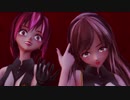 【MMD】 れい＆ほおずきでうっせぇわ【めんぼう式まつり2021】