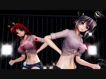 【東方MMD】咲夜と美鈴で「秘密警察」1080P
