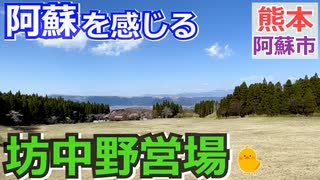 【熊本 阿蘇】坊中野営場（阿蘇市）を紹介