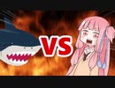 茜ちゃんVSサメ