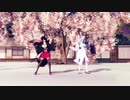 【MMD】いろは唄　アズールレーン　加賀　赤城