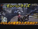 モンハンライズ　いにしえの龍骨の入手方法は？　＃１６２【ＭＨＲ】