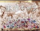 東方　東方キャラアンケート
