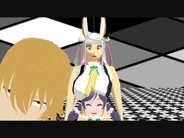 【MMDモデル配布】日本語読めない卓の面々で亀ラップに挑戦してみた。「日本語読めない卓】