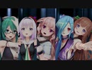 【アイドル部MMD】Tr!c Tracで一騎当千