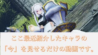 PSO2：今まで紹介したキャラの「今」を見せるだけの動画