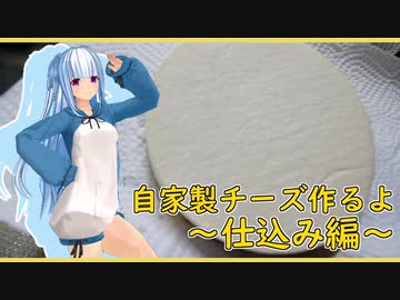 【マイム】　自家製チーズを作ります！　～仕込み編～【琴葉葵】