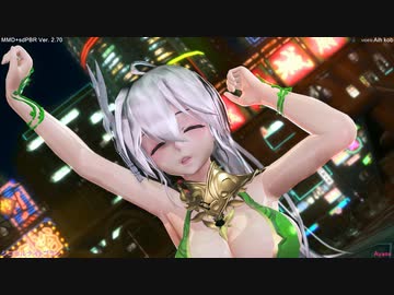 【最新ｼｪｰﾀﾞｰ sdPBR 270】TDA White Emperor Haku「シニカルナイトプラン」【MMD】