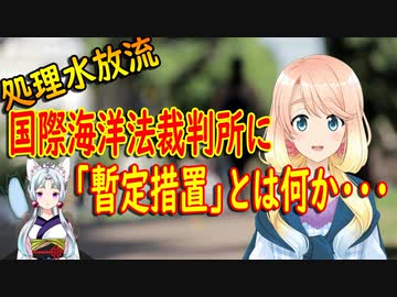福島の処理水放流で韓国が国際海洋法裁判所に暫定措置とともに提訴を検討。その暫定提訴とは何なのか・・・【世界の〇〇にゅーす】
