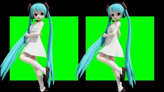 【RAY-MMD】一回まわるたびにぴくちぃミクちゃんが飛び出してくる動画【平行法？】