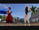 【DoaX3F】 三種競技 マリー 黒光り マリー 041703