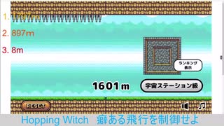 飛びが速すぎて制御困難．．．Hopping Witch#2