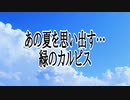あの夏を思い出す…緑のカルピス