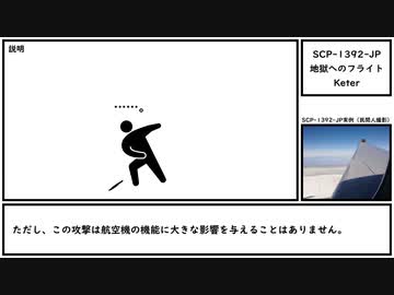【ゆっくり紹介】SCP-1392-JP【地獄へのフライト】