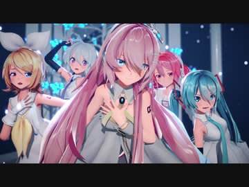 [MMD] Carry me off Sour式初音ミク,巡音ルカ,鏡音リン,弱音ハク,重音テト [2021-MV]