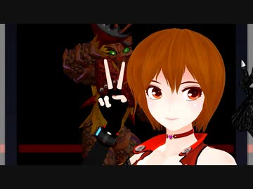 お姉さん達と怪獣達でラズベリーモンスター