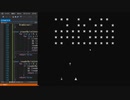 スペースインベーダーを小一時間で作ってみた【プログラミング実況】