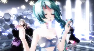 【MMD】FREELY TOMORROW／ミクの愛の奇跡が遙か星々を越えていく