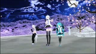 【弱音ハク&チビッ子初音ミク&チビッ子弱音ハク】乙女解剖（歌の練習）