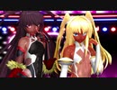 【MMD対魔忍】ゆきかぜ＆リリー　Chocolate Cream【褐色】