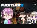 【4人実況】 給料もらって満足させてもらうぜ！ 【PAYDAY2】 #03