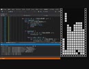 テトリスを小一時間で作ってみたⅡ【プログラミング実況】