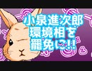 [ ウサギさんニュース】ちゃっぴぃの部屋　小泉進次郎環境相罷免に