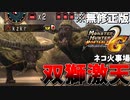 【MHP2g】双獅激天 猫火事場弓 10:15