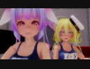 【艦これMMD】イクちゃんとはっちゃんが踊り出しました（ねぎじゃないけどねぎダンス）【MiluMMD】