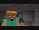 Minecraft 初心者共の地下生活 いきなりハードな縛りを初心者を添えて　#6
