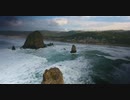 4k_UHD_Drone_Backside_Of_Haystack_Rock_Oregon_Addison　江崎公紀