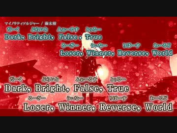 【ニコカラ】マイノリティソルジャー / 藤末樹 ｛ off vocal ｝