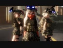 【艦これＭＭＤ】つみ式　ろーちゃん、島風、由良改二（陸上装備）でECHO