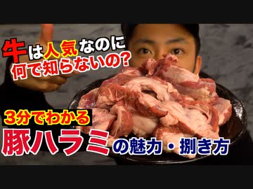 【横隔膜】豚のハラミ/サガリの魅力・捌き方