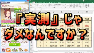 【ウマ娘】８人のウマ娘がバクシンする疑似レース＆検証【サクラバクシンオーx中距離2400m】