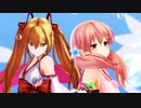 【アイドル部MMD】ふーごんで「Dive to Blue」