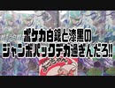 ポケカ白銀と漆黒のジャンボパックデカ過ぎんだろ!!