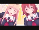 【MMD艦これ】夕立と白露でポッピンキャンディ☆フィーバー！