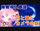 【睡眠導入朗読】月と猫とカメラの話　～眠りのお供に～