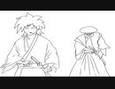 【自主制作アニメ】初めて描いた戦闘シーンのアニメに音を付けました