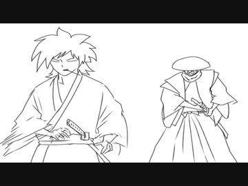 【自主制作アニメ】初めて描いた戦闘シーンのアニメに音を付けました