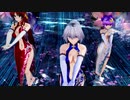【東方MMD】咲夜・美鈴・パチュリーで「エンジェルフィッシュ」1080v30FPS