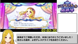 【デレステRTA】第10回シンデレラガール総選挙 投票RTA 2時間2分20秒【Part4(Last)】