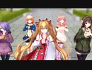 【アイドル部MMD】桜ノ雨【金剛いろは/八重沢なとり/北上双葉/木曽あずき/牛巻りこ】
