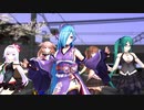 【アイドル部MMD】むかしむかしのきょうのぼく【もこ田めめめ/花京院ちえり/神楽すず/カルロ・ピノ/ヤマトイオリ】