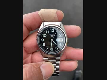 俺の時計はSEIKO5自動巻だ
