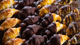 ミニチョコクロワッサン【お菓子作り】ASMR